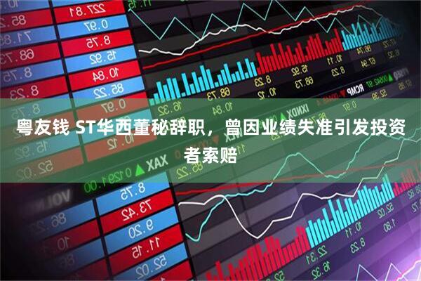 粤友钱 ST华西董秘辞职，曾因业绩失准引发投资者索赔
