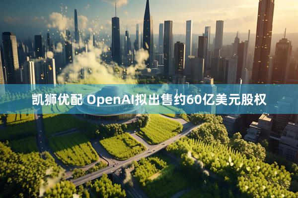 凯狮优配 OpenAI拟出售约60亿美元股权