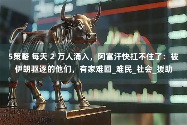 5策略 每天 2 万人涌入，阿富汗快扛不住了：被伊朗驱逐的他们，有家难回_难民_社会_援助